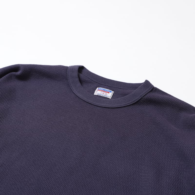 lot.54002 THERMAL CREW NECK TEE<CITRUS>