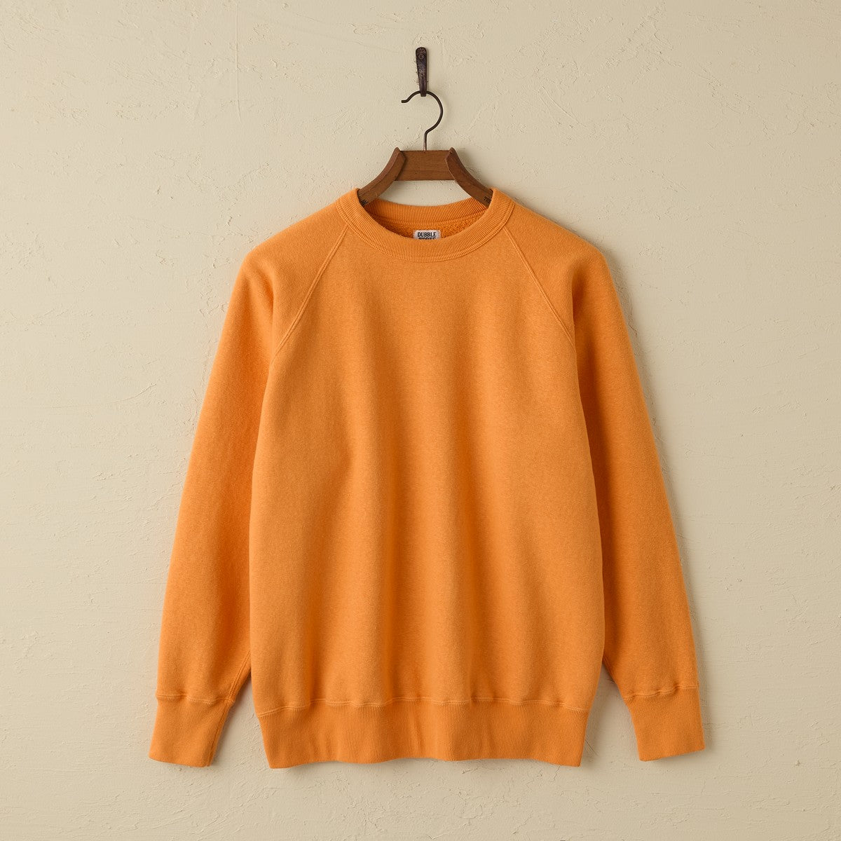 lot.86019 "LOOP WHEEL”RAGLAN SWEATSHIRT<FADE ORANGE>