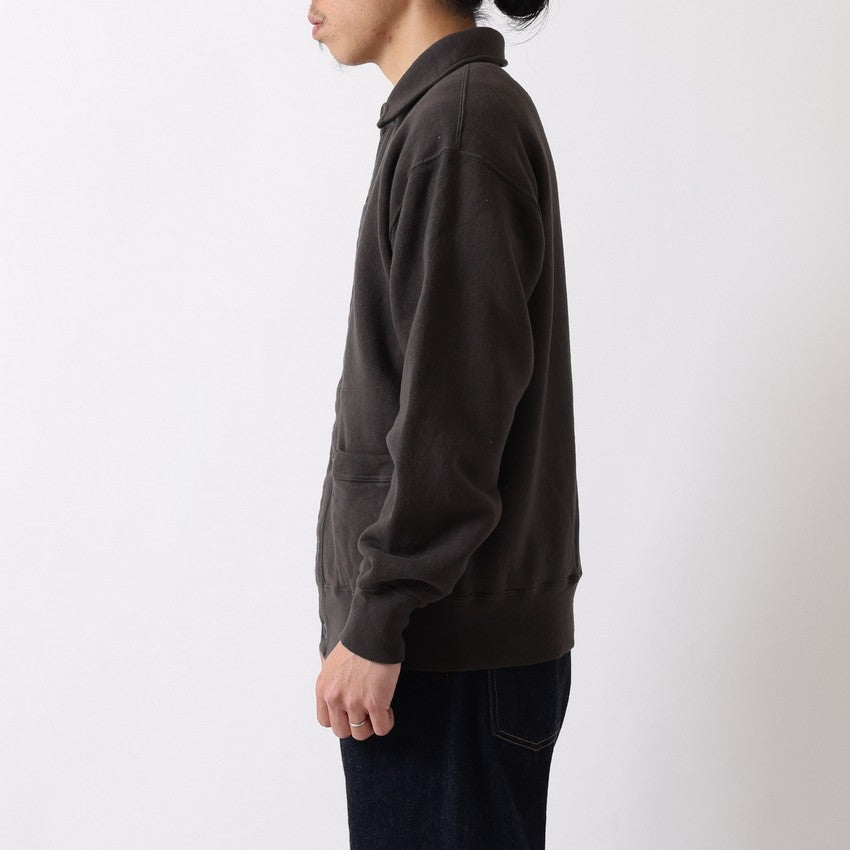 lot.86016 "LOOP WHEEL”SWEAT JACKET<HEATHER CHARCOAL>