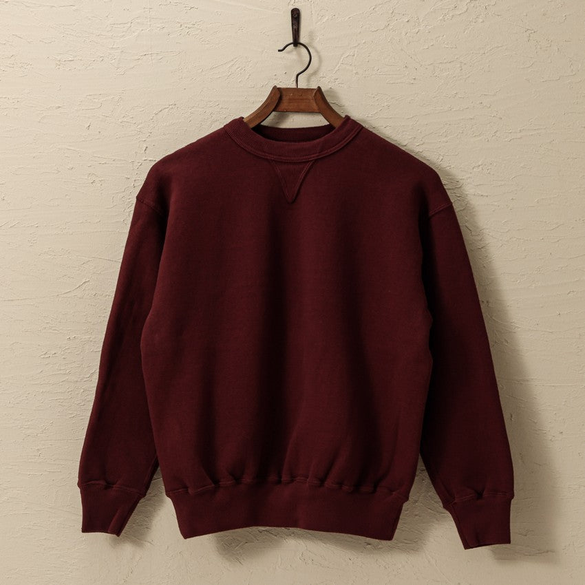 lot.86001 "LOOP WHEEL”SWEAT SHIRTS<BURGUNDY>