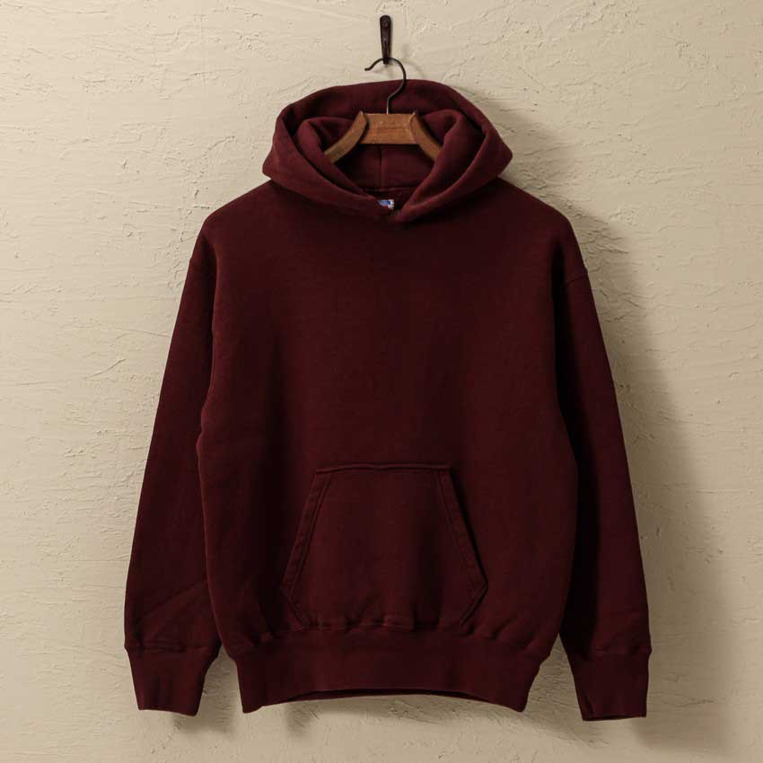 lot.86002 "LOOP WHEEL”SWEAT HOODIE<BURGUNDY>