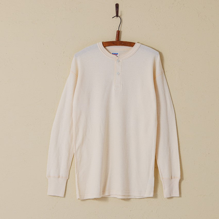 lot.54003 THERMAL HENRYNECK TEE<KINARI>