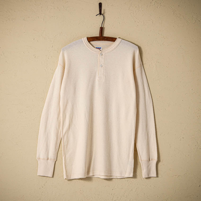 lot.54003 THERMAL HENRYNECK TEE<kinari></kinari>