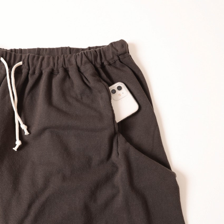 lot.84002PD SWEAT SHORT PANTS PIGMENT DYE (PD.SUMIKURO)