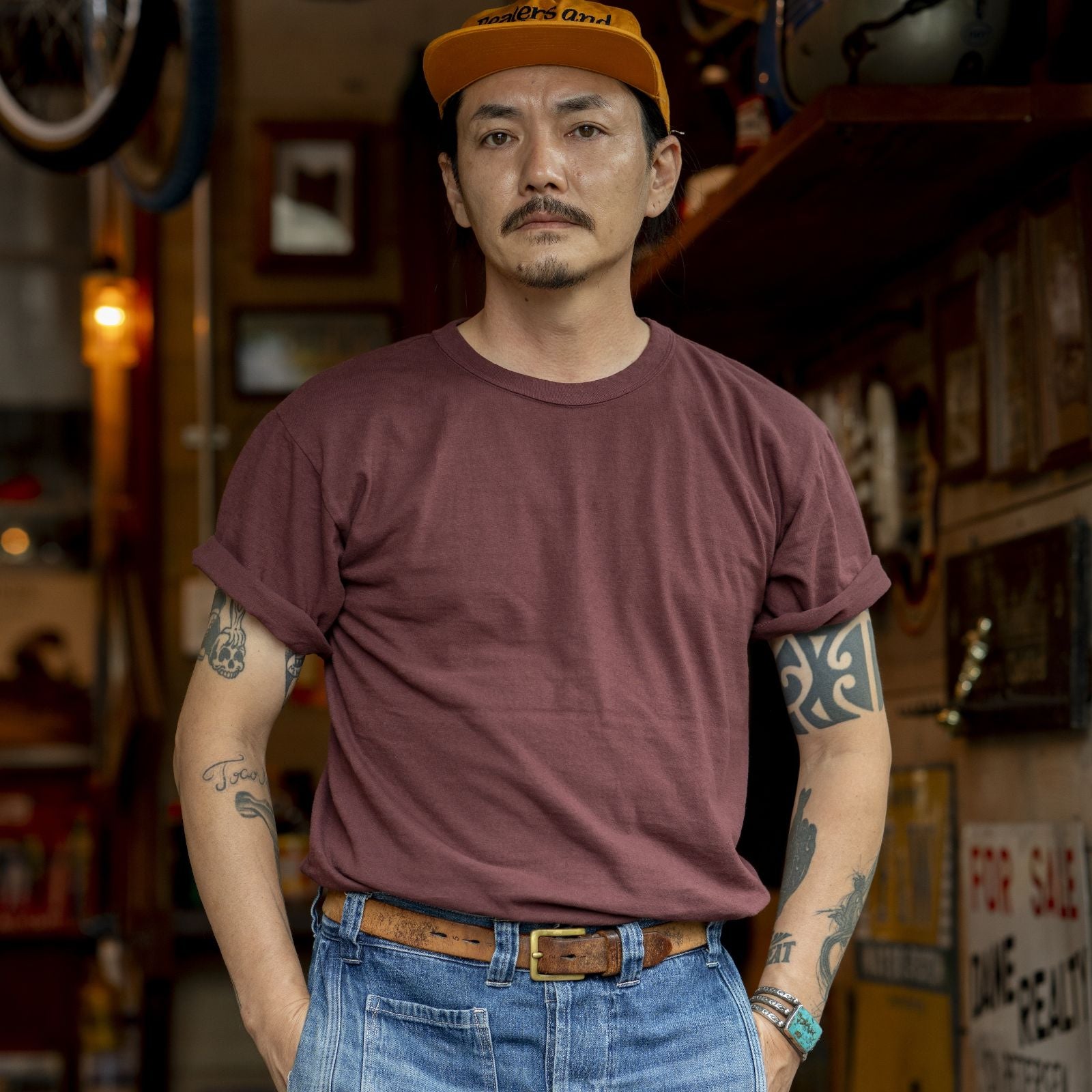 DUBBLEWORKS ダブルワークス　DW5P赤耳セルビッチデニムパンツW33 中古・古着通販】DUBBLE WORKS (ダブルワークス) デニムパンツ