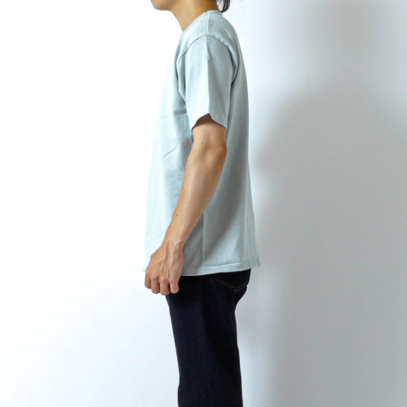 HEAVY WEIGHT SHORT SLEEVE Tee PIGMENT DYE_MAD BROWN