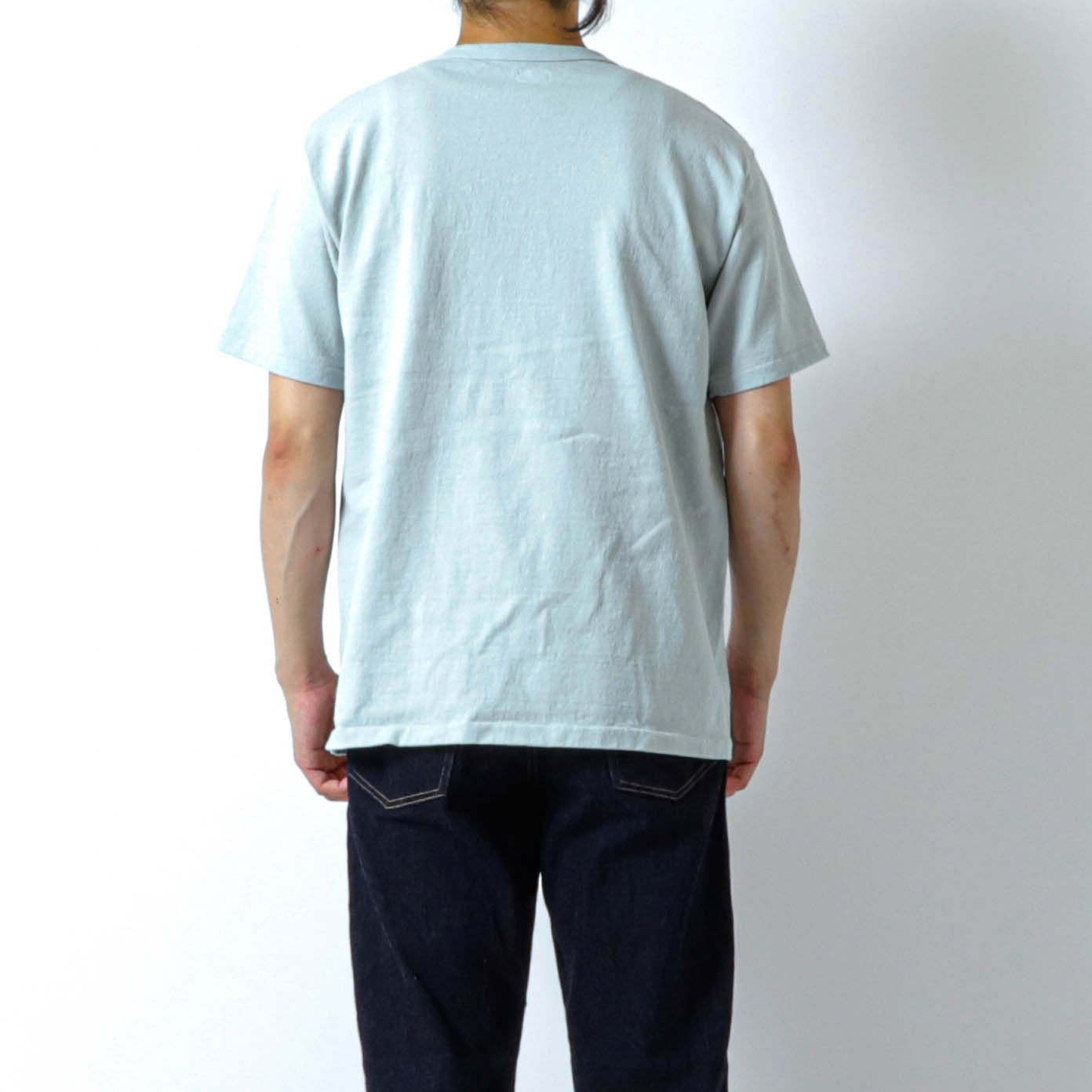 HEAVY WEIGHT SHORT SLEEVE Tee PIGMENT DYE_MAD BROWN
