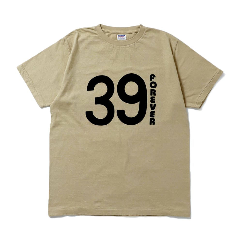 Printed Tee 【39 FOREVER】_RED
