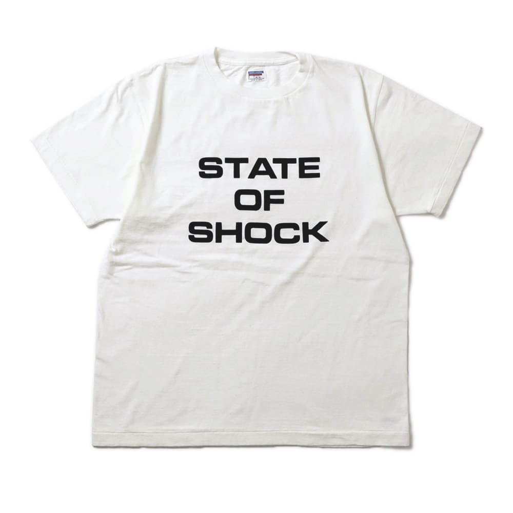 Printed Tee【STATE OF SHOCK】_OFF WHITE