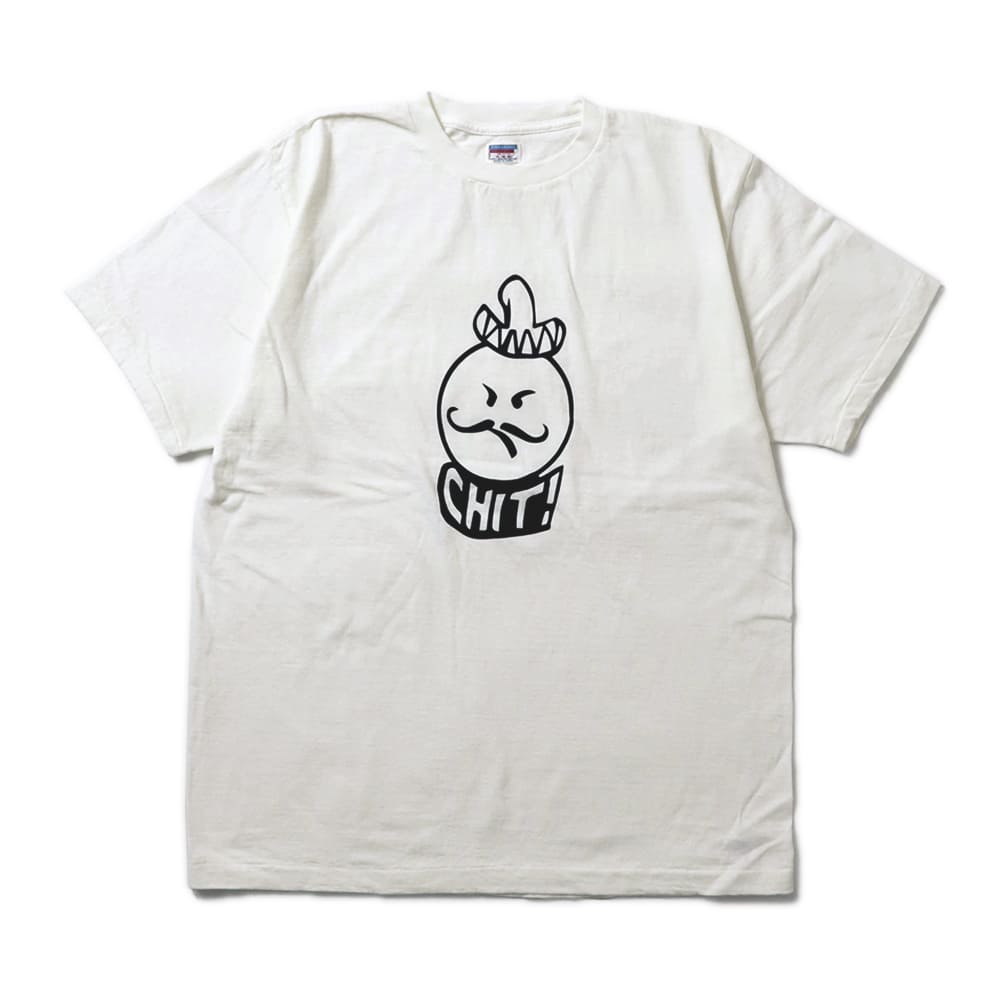 Printed Tee【CHIT!】_OFF WHITE