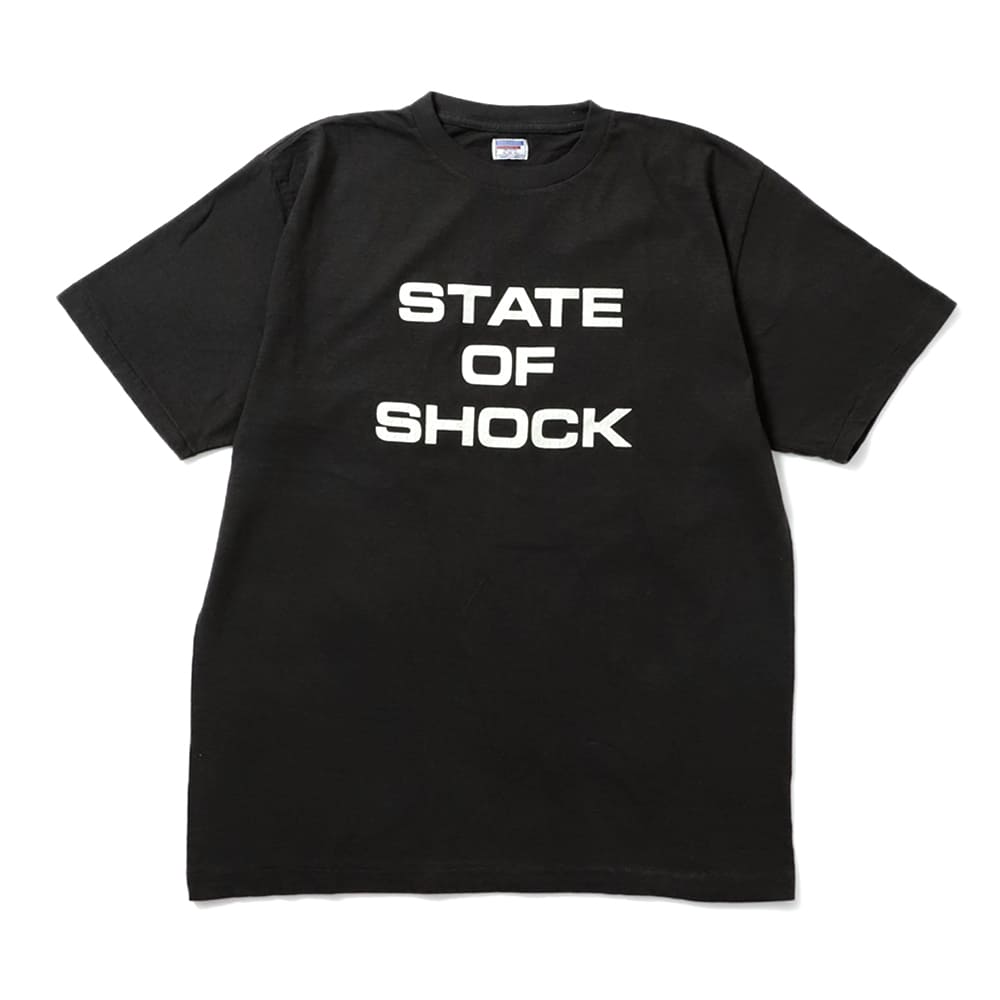 Printed Tee【STATE OF SHOCK】_RED